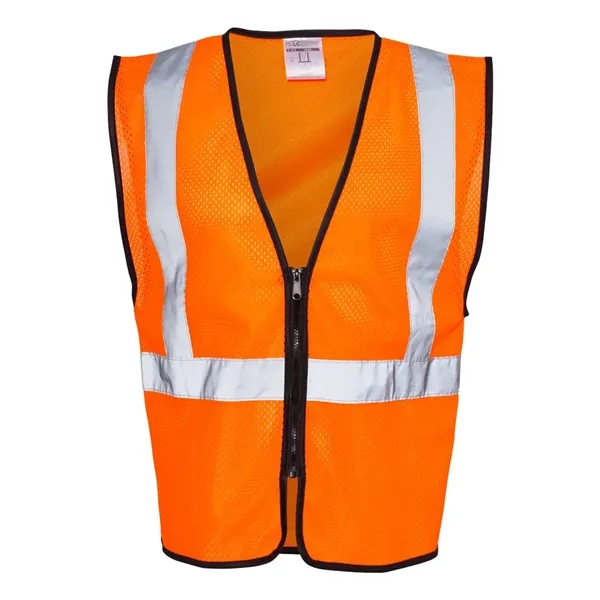 Class 2 Zipper Mesh Economy Vest... from ASI 84358 S&S Activewear
