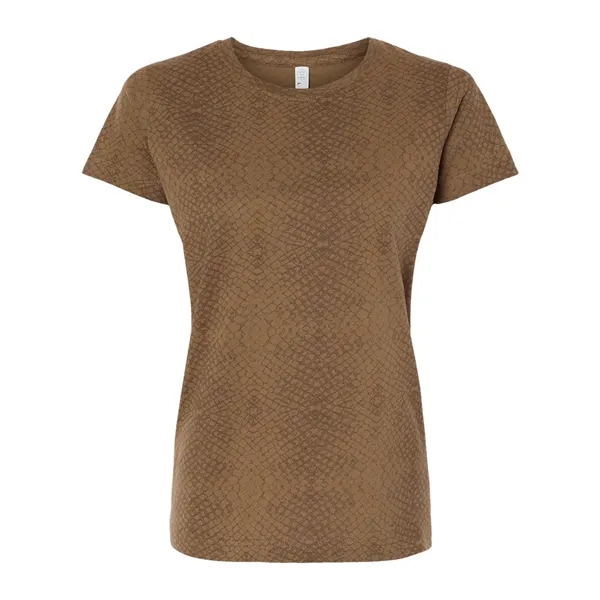 Women's fine jersey longer length T-shirt. Blank product.... from ASI 84358 S&S Activewear