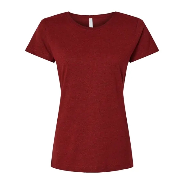 Women's fine jersey longer length T-shirt. Blank product.... from ASI 84358 S&S Activewear