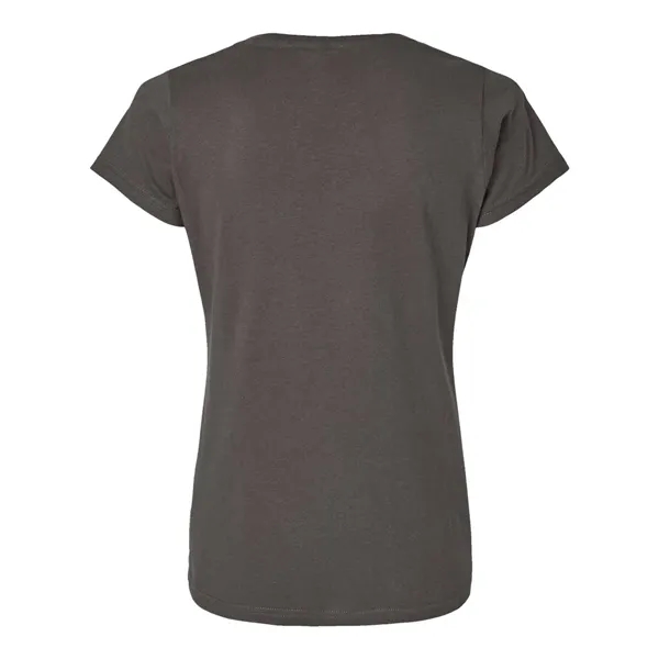 Women's fine jersey longer length T-shirt. Blank product.... from ASI 84358 S&S Activewear