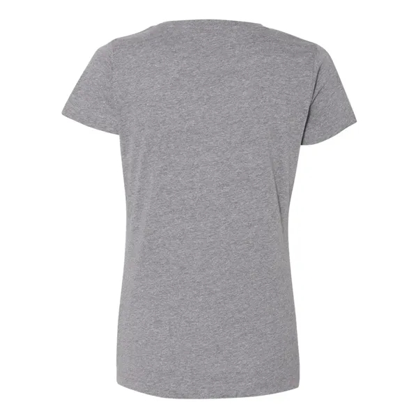Women's fine jersey longer length T-shirt. Blank product.... from ASI 84358 S&S Activewear