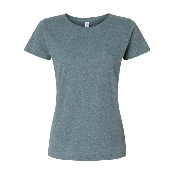 Women's fine jersey longer length T-shirt. Blank product.... from ASI 84358 S&S Activewear