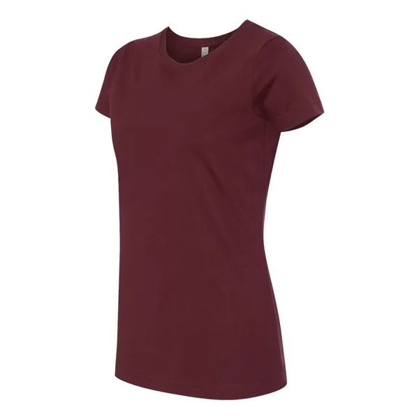 Women's fine jersey longer length T-shirt. Blank product.... from ASI 84358 S&S Activewear
