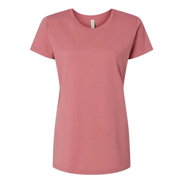 Women's fine jersey longer length T-shirt. Blank product.... from ASI 84358 S&S Activewear