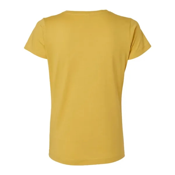 Women's fine jersey longer length T-shirt. Blank product.... from ASI 84358 S&S Activewear