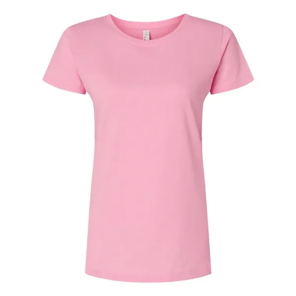 Women's fine jersey longer length T-shirt. Blank product.... from ASI 84358 S&S Activewear