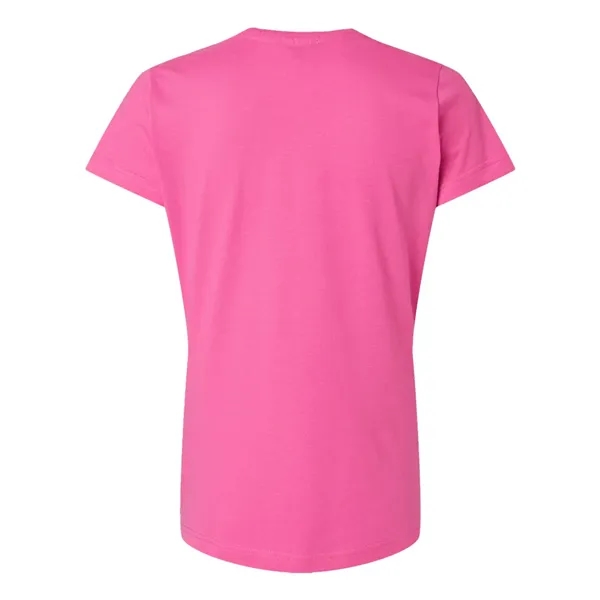 Women's fine jersey longer length T-shirt. Blank product.... from ASI 84358 S&S Activewear