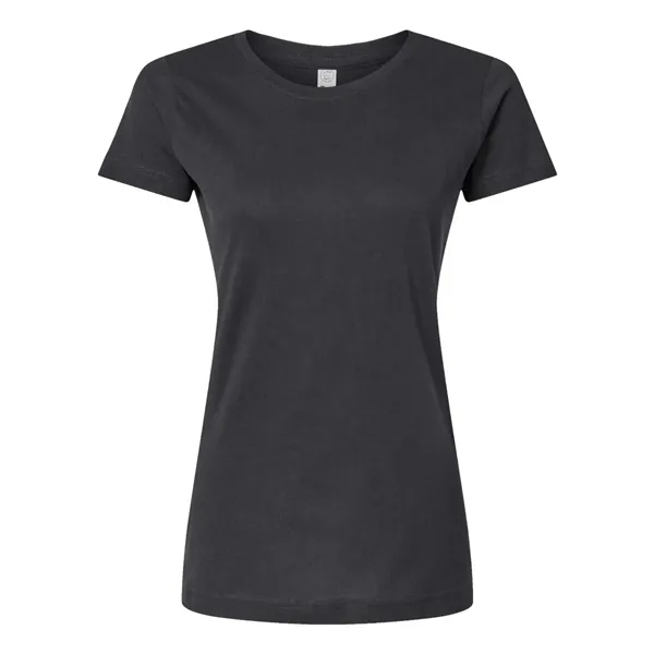 Women's fine jersey longer length T-shirt. Blank product.... from ASI 84358 S&S Activewear