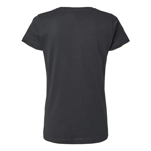 Women's fine jersey longer length T-shirt. Blank product.... from ASI 84358 S&S Activewear