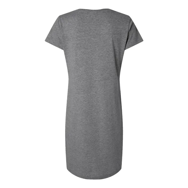 Women's fine jersey V-neck cover up. Blank product.... from ASI 84358 S&S Activewear