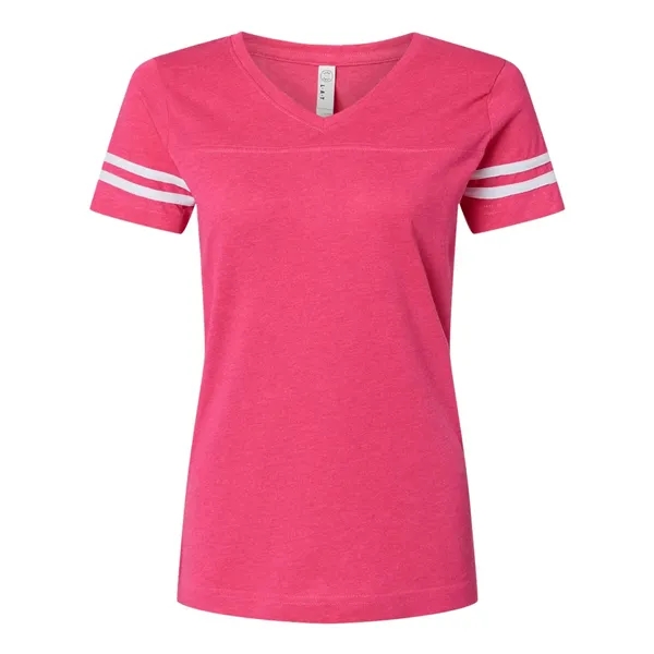 LAT Women's Vintage Football T-Shirt, blank.... from ASI 84358 S&S Activewear