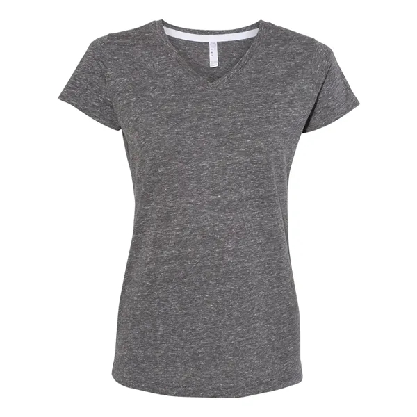 LAT Women's Harborside Melange V-Neck T-Shirt... from ASI 84358 S&S Activewear