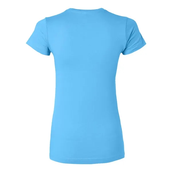 Juniors' fine jersey longer length T-shirt. 4.5 oz. Blank product.... from ASI 84358 S&S Activewear