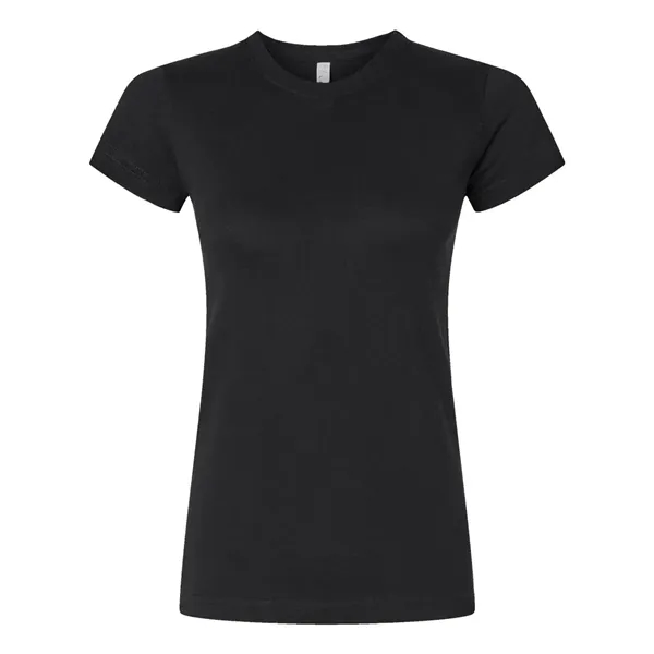 Juniors' fine jersey longer length T-shirt. 4.5 oz. Blank product.... from ASI 84358 S&S Activewear