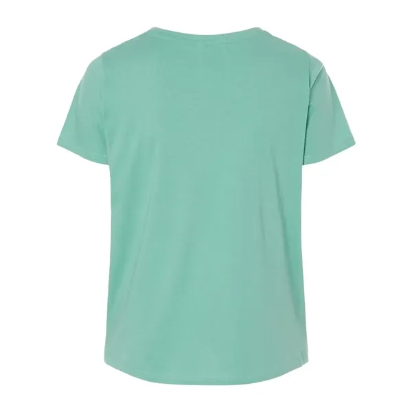 LAT Curvy Collection Women's Fine Jersey Tee... from ASI 84358 S&S Activewear