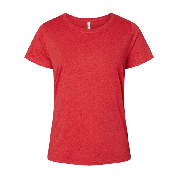 LAT Curvy Collection Women's Fine Jersey Tee... from ASI 84358 S&S Activewear