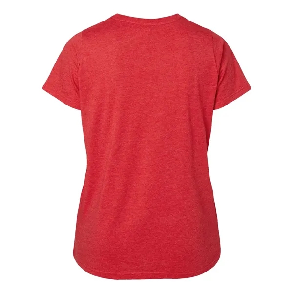 LAT Curvy Collection Women's Fine Jersey Tee... from ASI 84358 S&S Activewear