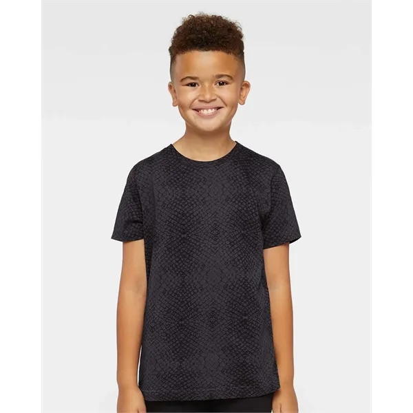 Soft form fitting fine jersey youth T-shirt. Blank product.... from ASI 84358 S&S Activewear