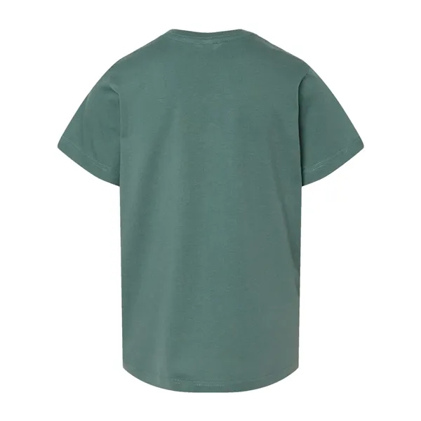 Soft form fitting fine jersey youth T-shirt. Blank product.... from ASI 84358 S&S Activewear