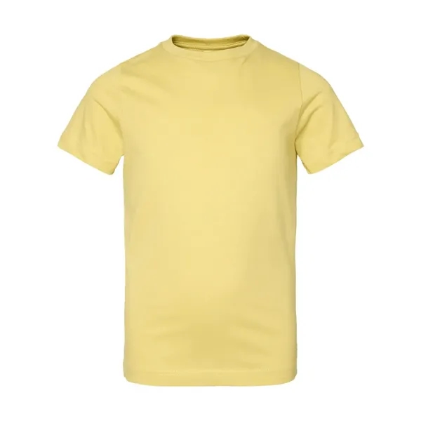 Soft form fitting fine jersey youth T-shirt. Blank product.... from ASI 84358 S&S Activewear