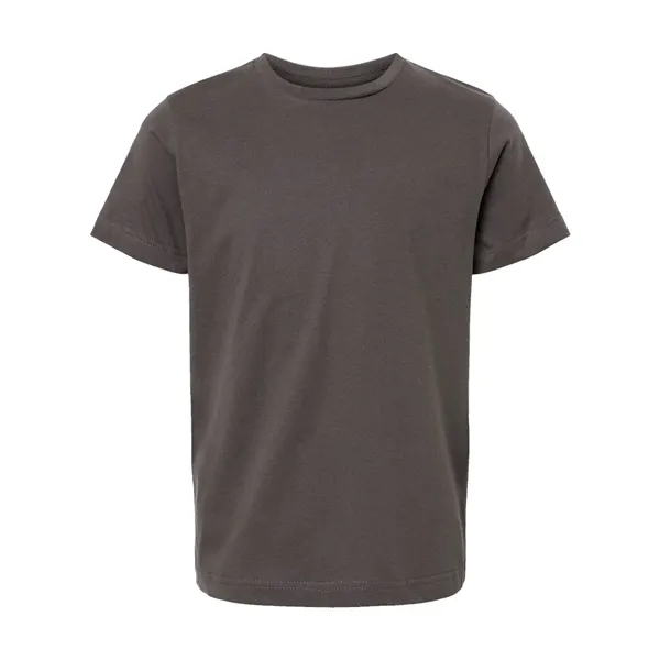 Soft form fitting fine jersey youth T-shirt. Blank product.... from ASI 84358 S&S Activewear