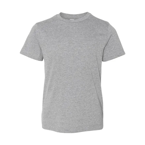 Soft form fitting fine jersey youth T-shirt. Blank product.... from ASI 84358 S&S Activewear