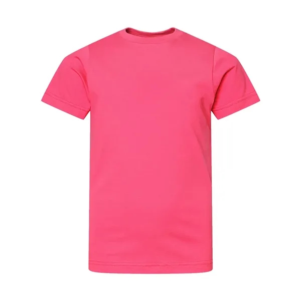 Soft form fitting fine jersey youth T-shirt. Blank product.... from ASI 84358 S&S Activewear