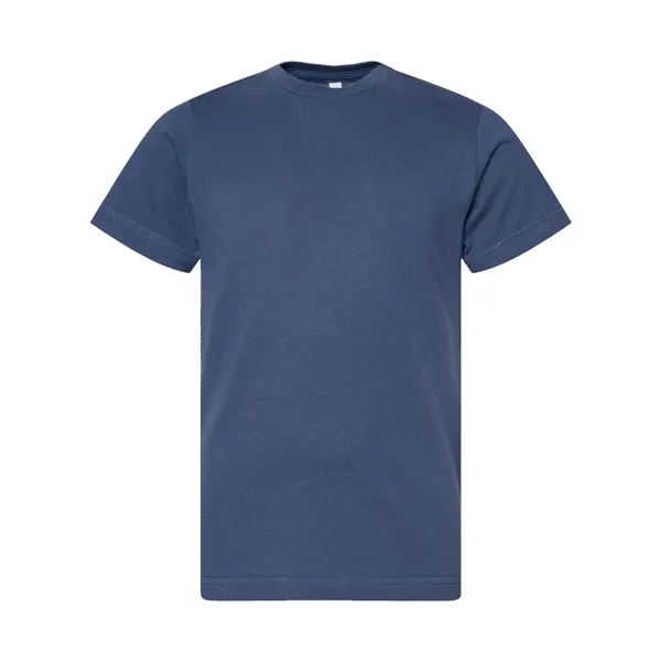 Soft form fitting fine jersey youth T-shirt. Blank product.... from ASI 84358 S&S Activewear