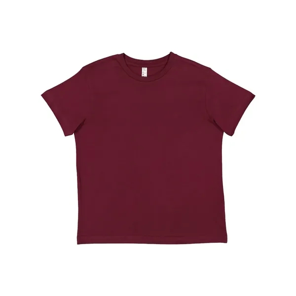 Soft form fitting fine jersey youth T-shirt. Blank product.... from ASI 84358 S&S Activewear