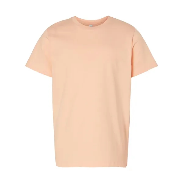 Soft form fitting fine jersey youth T-shirt. Blank product.... from ASI 84358 S&S Activewear