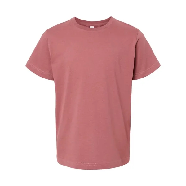 Soft form fitting fine jersey youth T-shirt. Blank product.... from ASI 84358 S&S Activewear