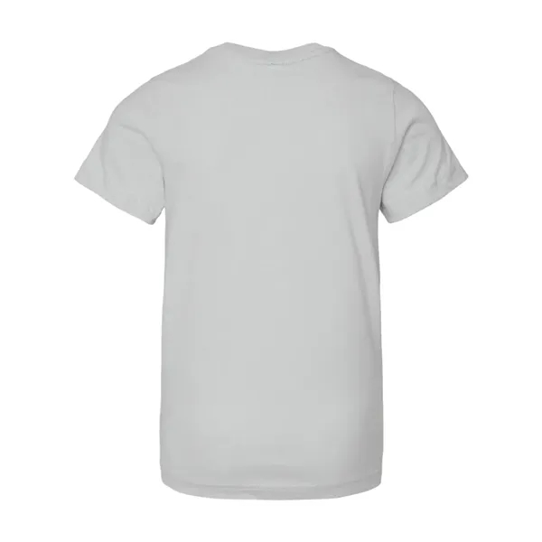 Soft form fitting fine jersey youth T-shirt. Blank product.... from ASI 84358 S&S Activewear