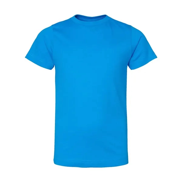Soft form fitting fine jersey youth T-shirt. Blank product.... from ASI 84358 S&S Activewear