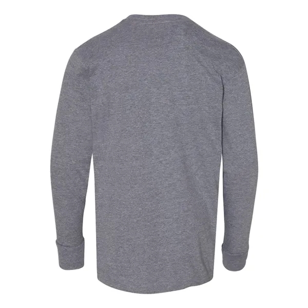 LAT Youth Fine Jersey Long Sleeve Tee; ribbed collar and cuffs.... from ASI 84358 S&S Activewear