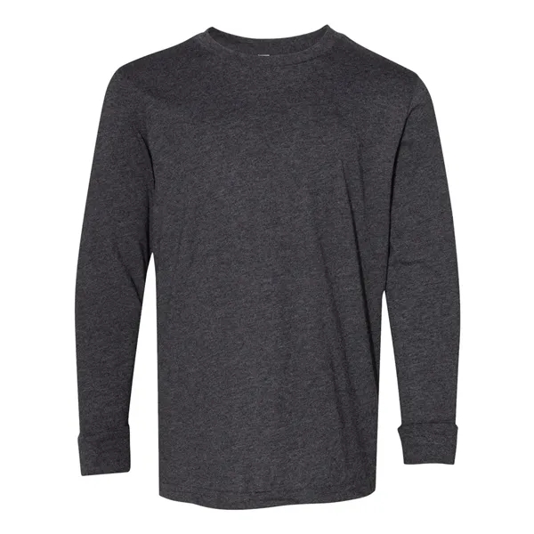 LAT Youth Fine Jersey Long Sleeve Tee; ribbed collar and cuffs.... from ASI 84358 S&S Activewear