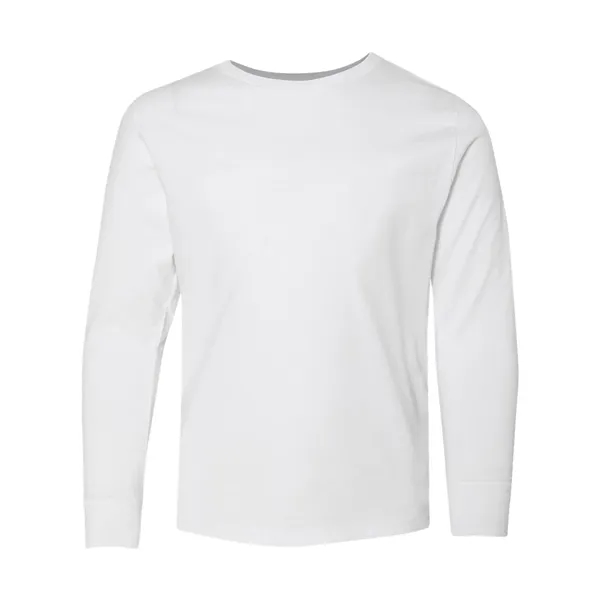 LAT Youth Fine Jersey Long Sleeve Tee; ribbed collar and cuffs.... from ASI 84358 S&S Activewear