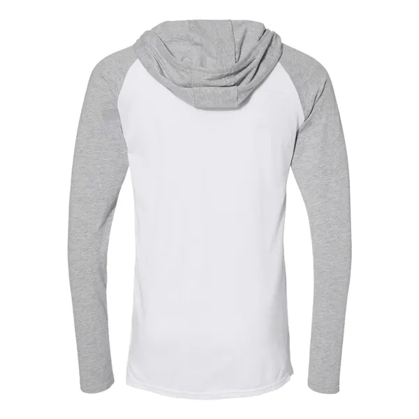 Fine Jersey Long Sleeve Hooded Raglan T-Shirt... from ASI 84358 S&S Activewear