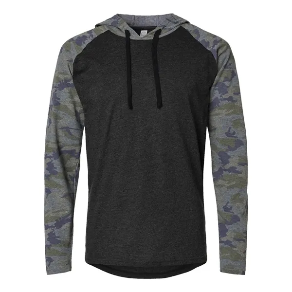 Fine Jersey Long Sleeve Hooded Raglan T-Shirt... from ASI 84358 S&S Activewear