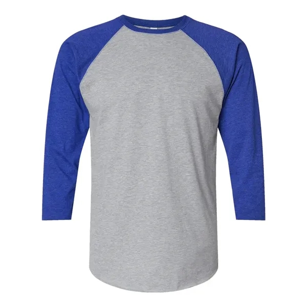 Vintage Fine Jersey 3/4 Sleeve Baseball Shirt... from ASI 84358 S&S Activewear