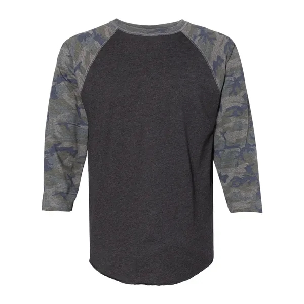 Vintage Fine Jersey 3/4 Sleeve Baseball Shirt... from ASI 84358 S&S Activewear