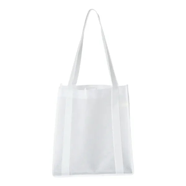 Classic shopping bag made of non-woven polypropylene. Blank.... from ASI 84358 S&S Activewear