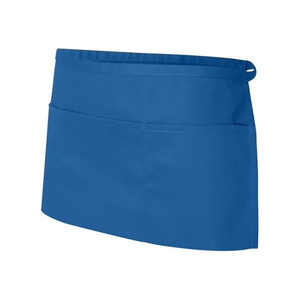 Waist apron with three pockets. Blank product.... from ASI 84358 S&S Activewear