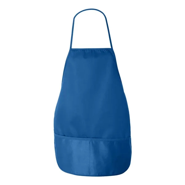 Cotton/polyester twill two pocket apron. Blank.... from ASI 84358 S&S Activewear