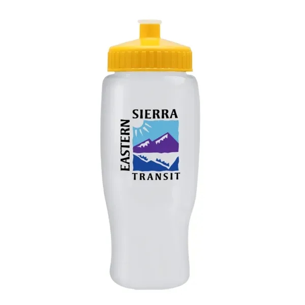 27 oz. transparent recycled PET bottle with push-pull lid.... from ASI 88060 Snugz/USA Inc