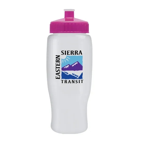 27 oz. transparent recycled PET bottle with push-pull lid.... from ASI 88060 Snugz/USA Inc