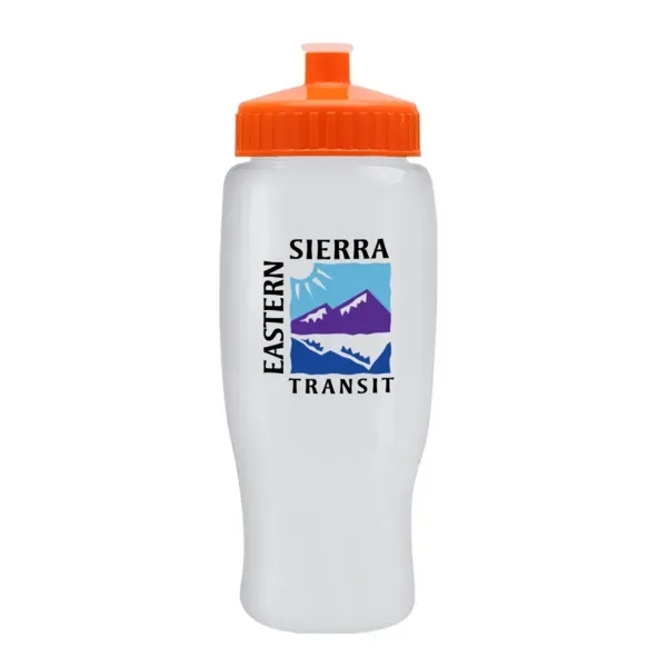 27 oz. transparent recycled PET bottle with push-pull lid.... from ASI 88060 Snugz/USA Inc