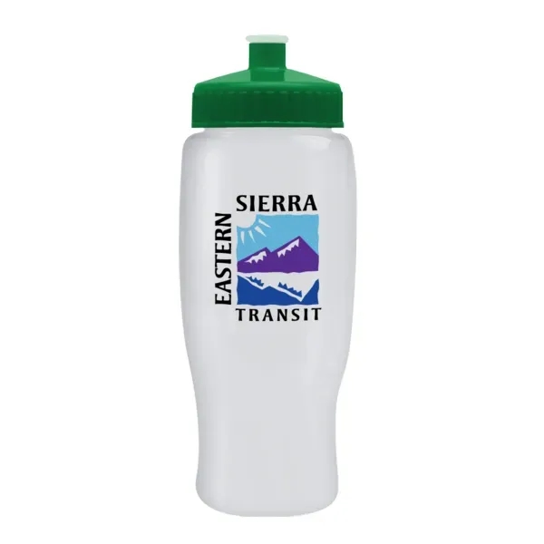 27 oz. transparent recycled PET bottle with push-pull lid.... from ASI 88060 Snugz/USA Inc