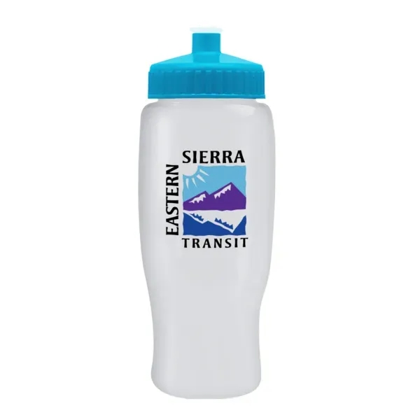 27 oz. transparent recycled PET bottle with push-pull lid.... from ASI 88060 Snugz/USA Inc