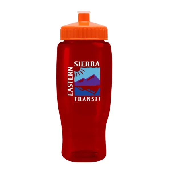 27 oz. transparent recycled PET bottle with push-pull lid.... from ASI 88060 Snugz/USA Inc