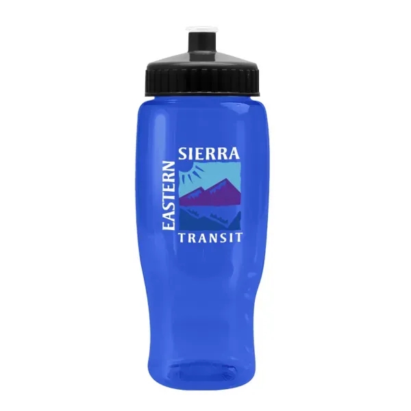 27 oz. transparent recycled PET bottle with push-pull lid.... from ASI 88060 Snugz/USA Inc